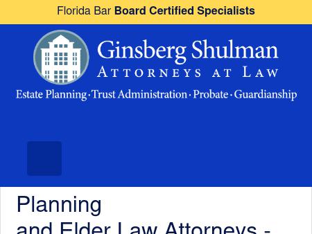 Ginsberg Shulman, PL