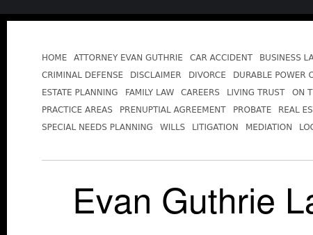 Evan Guthrie Law Firm