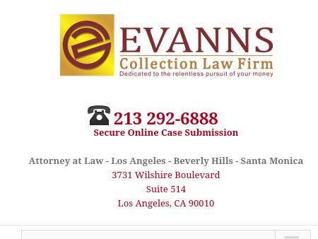 Evanns Collection Law Firm