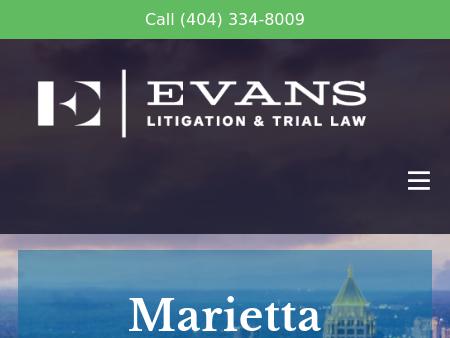 Evans Litigation & Trial Law, LLC