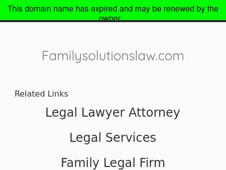 Family Solutions Law Group, LLC