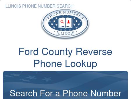 Ford County Phone Number Search