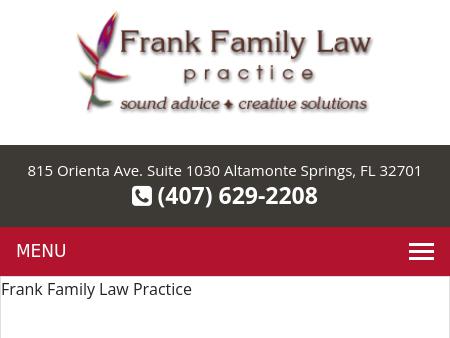 Frank Family Law Practice