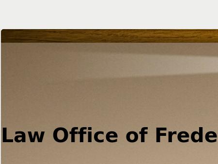 Fredrick J Northrop Law Offices