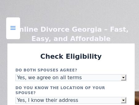 GA Online Divorce 