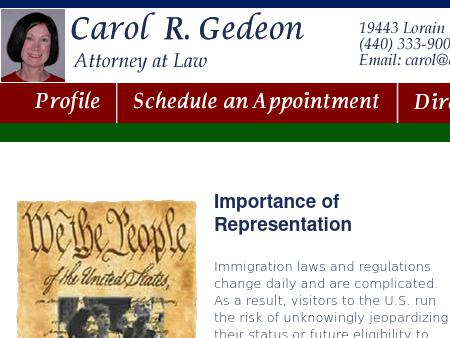 Gedeon, Carol R