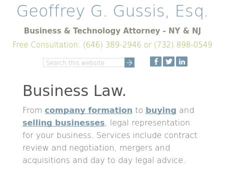 Geoffrey G. Gussis, Esq.