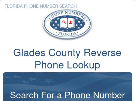 Glades County Reverse Phone Lookup