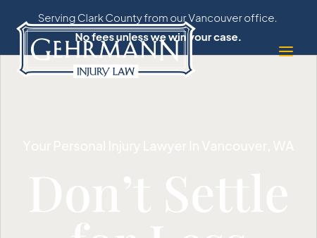 Gehrmann Injury Law