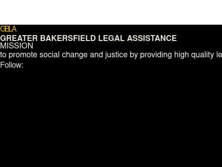 Greater Bakersfield Legal Assistance