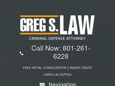 Greg S. Law, PLLC Criminal Defense Attorney