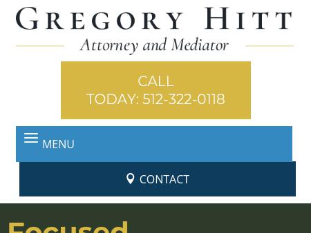 Gregory Hitt, Attorney & Mediator