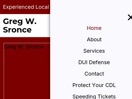 Gregory W. Sronce Law Office