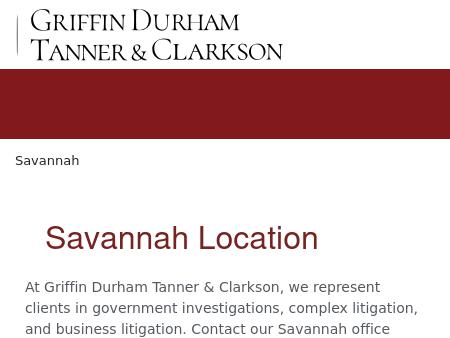 Griffin Durham Tanner Clarkson LLC