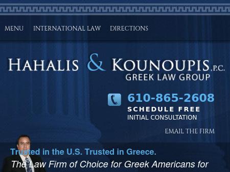 Hahalis & Kounoupis, P.C. - Greek Law Group
