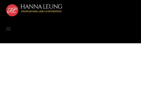 Hanna Leung, Professional Law Corporation