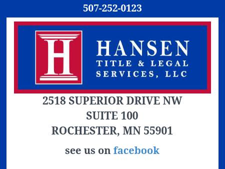 Hansen Title & Legal Services, LLC