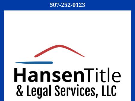 Hansen Title & Legal Services, LLC