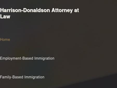 Harrison - Donaldson, Attorney at Law