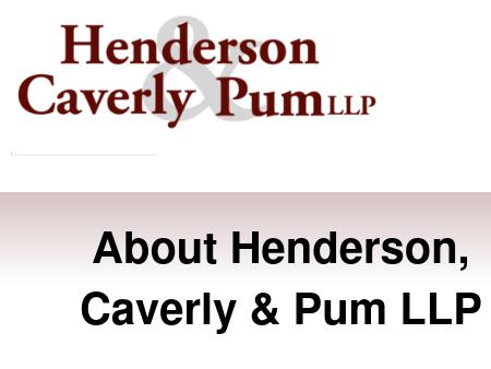 Henderson, Caverly, Pum & Charney LLP