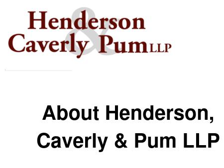 Henderson, Caverly, Pum & Charney LLP