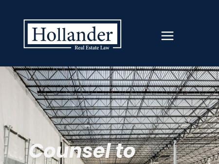 Hollander Real Estate Law