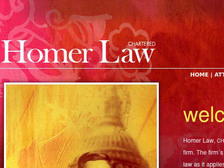 Homer Law, Chartered