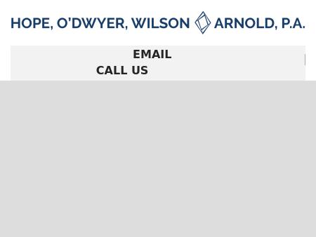Hope, Trice O'Dwyer & Wilson PA