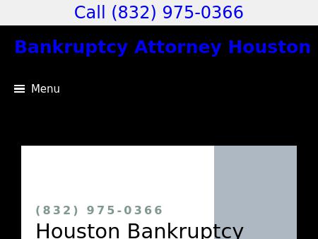 Houston Bankruptcy Attorney
