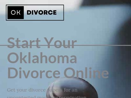 Oklahoma Divorce Online