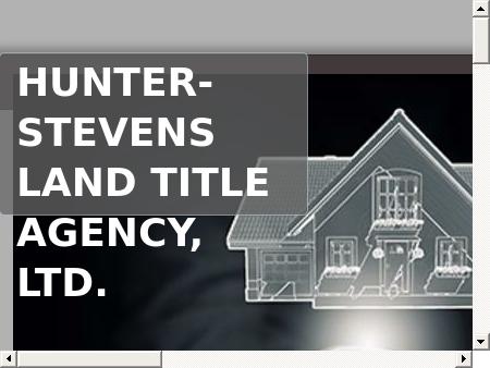 Hunter Stevens Land Title Agency