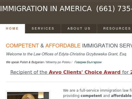 Immigration in America - Law Offices of Edyta-Christina Grzybowska Grant