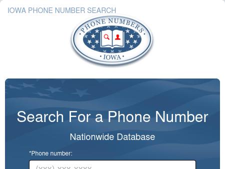 Iowa Phone Search