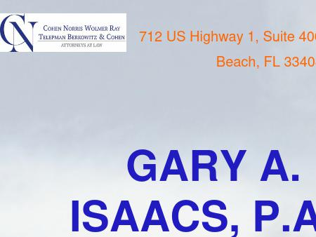 Isaacs, Gary A PA