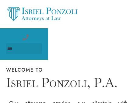 Isriel & Ponzoli, P.A.