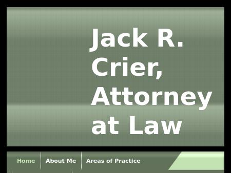 Jack R. Crier, Attorney at Law