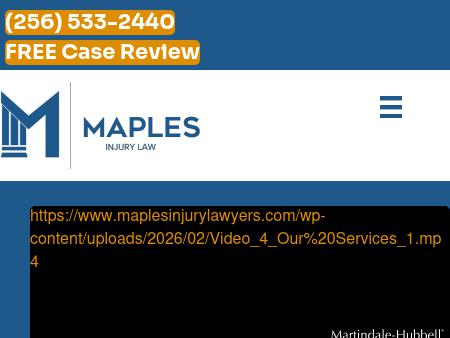 Jacob A. Maples Injury Lawyer
