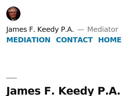 James F. Keedy P.A.