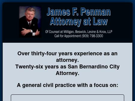James F. Penman Attorney at Law