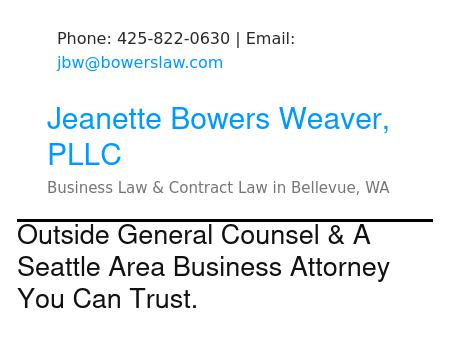 Jeanette Bowers Weaver, PLLC