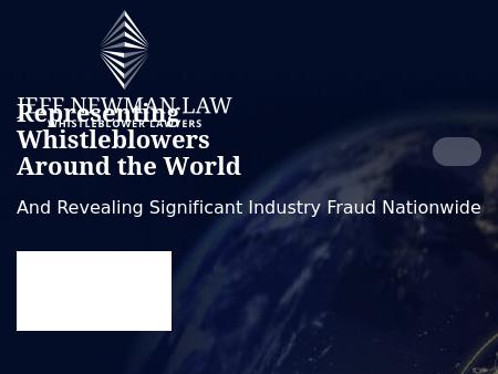 Jeff Newman Law -Whistleblower Lawyers