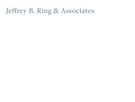 Jeffrey B. Ring & Associates Attorneys at Law