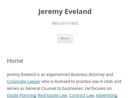 Jeremy Eveland