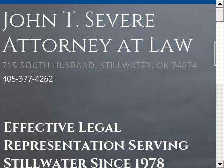 John T. Severe Attorney at Law