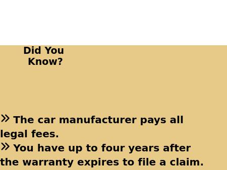 Johnson & Buxton - The Lemon Law Guys