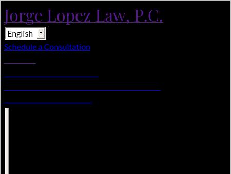 Jorge Lopez Law, P.C.