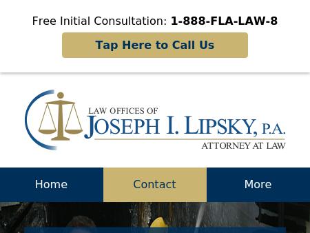 Joseph Lipsky P A Personal Injury Attorney