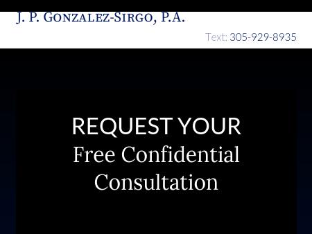 J.P. Gonzalez-Sirgo, P.A.