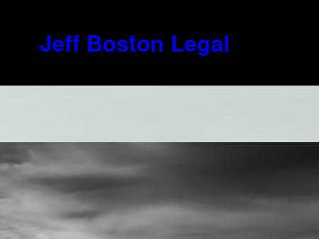 Jeff Boston Legal