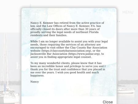 Kemner Nancy Law Offices Of